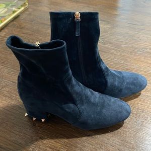 Valentino Garavani Rockstud Suede Boot